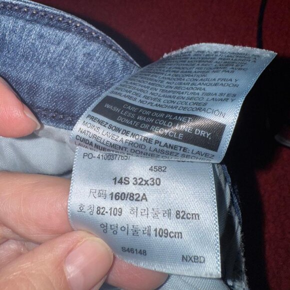 Levi's Signature Mid-rise skinny jeans 14 petite - Picture 4 of 4